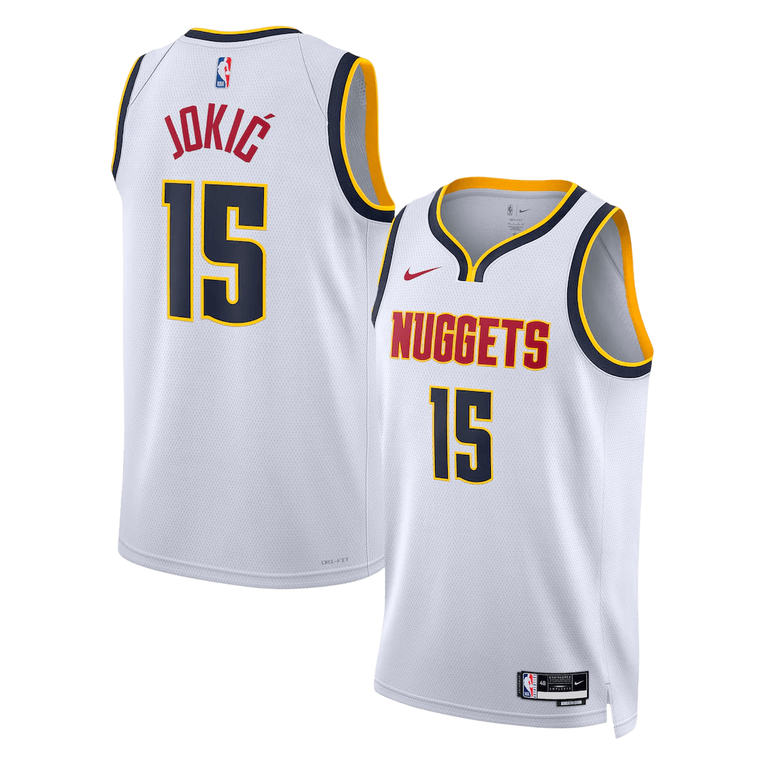 Denver Nuggets Jokić #15 Swingman NBA Jersey - Association Edition - Soccerdeal