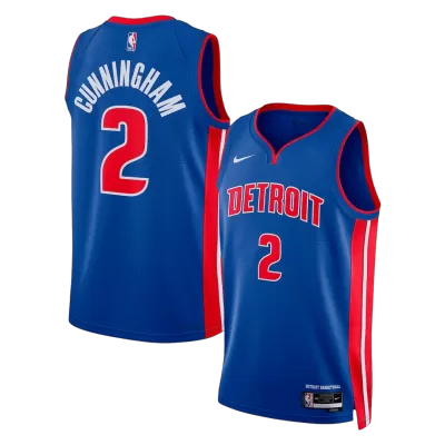 Detroit Pistons Cunningham #2 Swingman NBA Jersey - Icon Edition - Soccerdeal