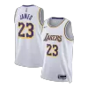 Los Angeles Lakers James #23 Swingman NBA Jersey - Association Edition - Soccerdeal