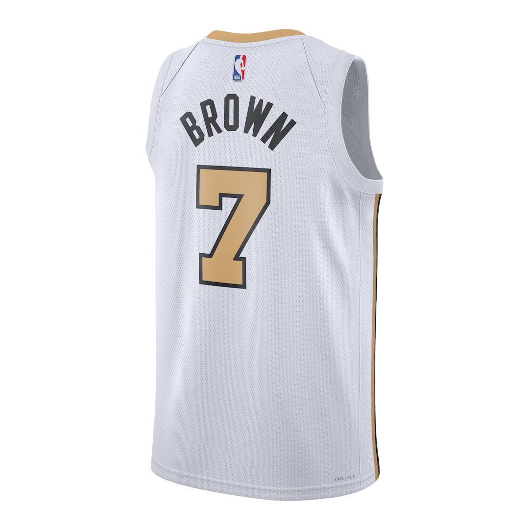 Boston Celtics Brown #7 2025/26 Swingman NBA Jersey - City Edition - Soccerdeal