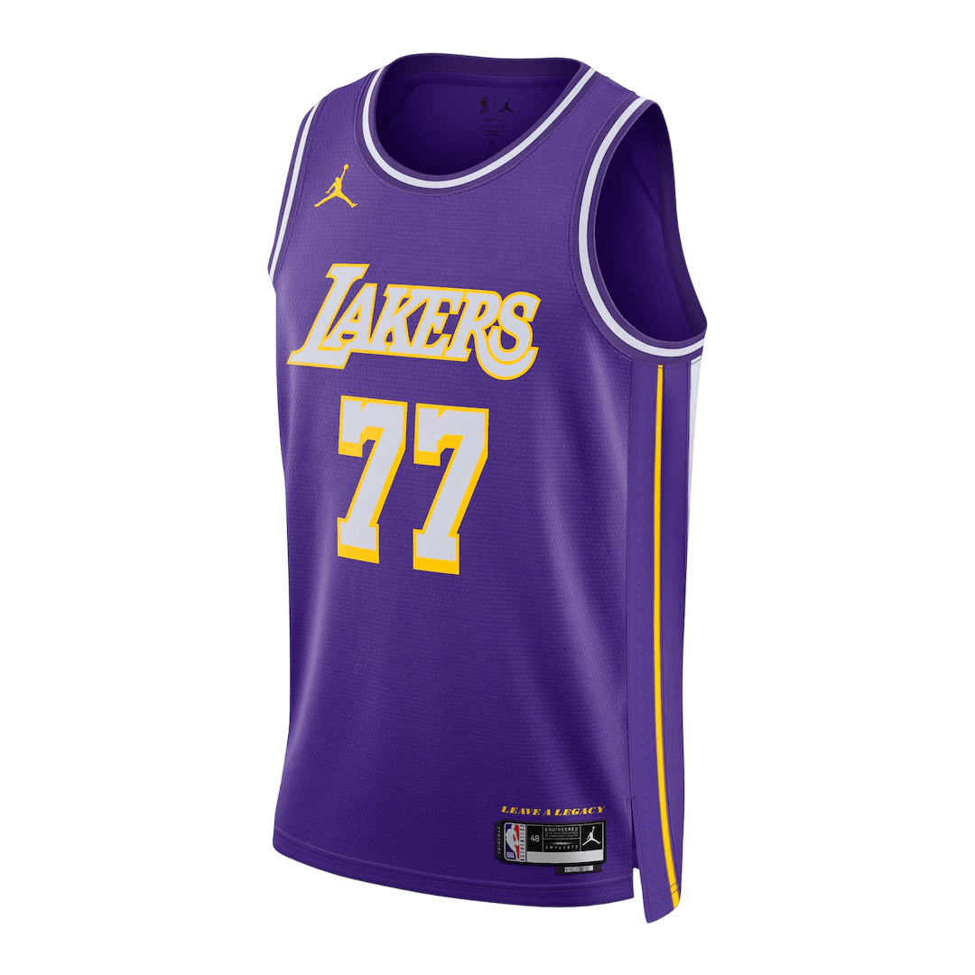 Los Angeles Lakers Dončić #77 Swingman NBA Jersey - Statement Edition - Soccerdeal