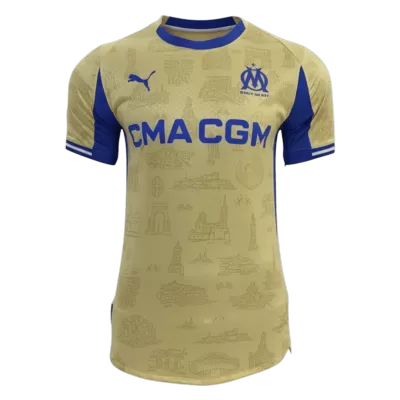 Marseille Fourth Away Soccer Jersey 2025/26 Player Version - Soccerdeal