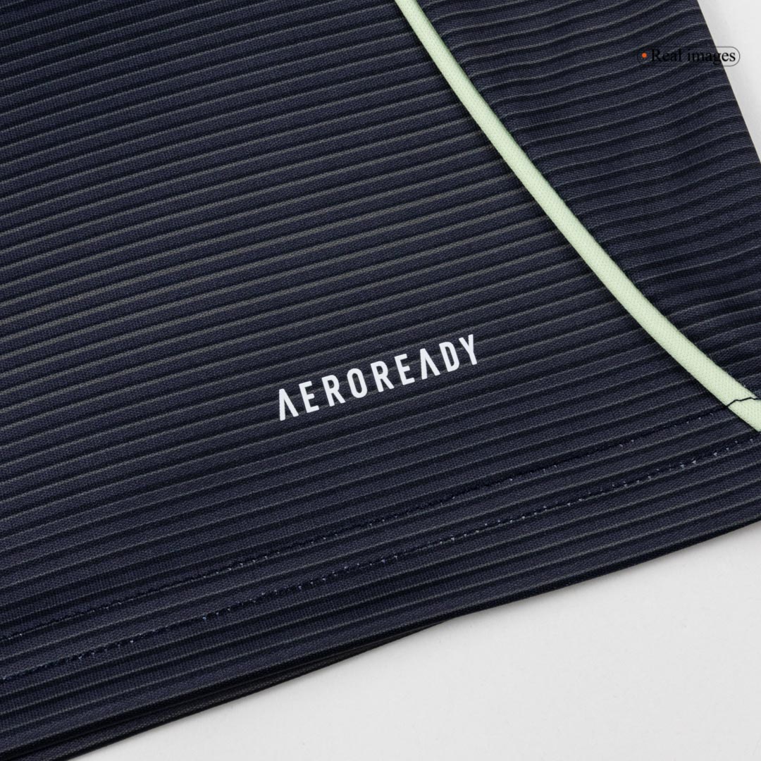 Kid's Real Madrid Away Soccer Jersey Kit(Jersey+Shorts) 2025/26 - Soccerdeal