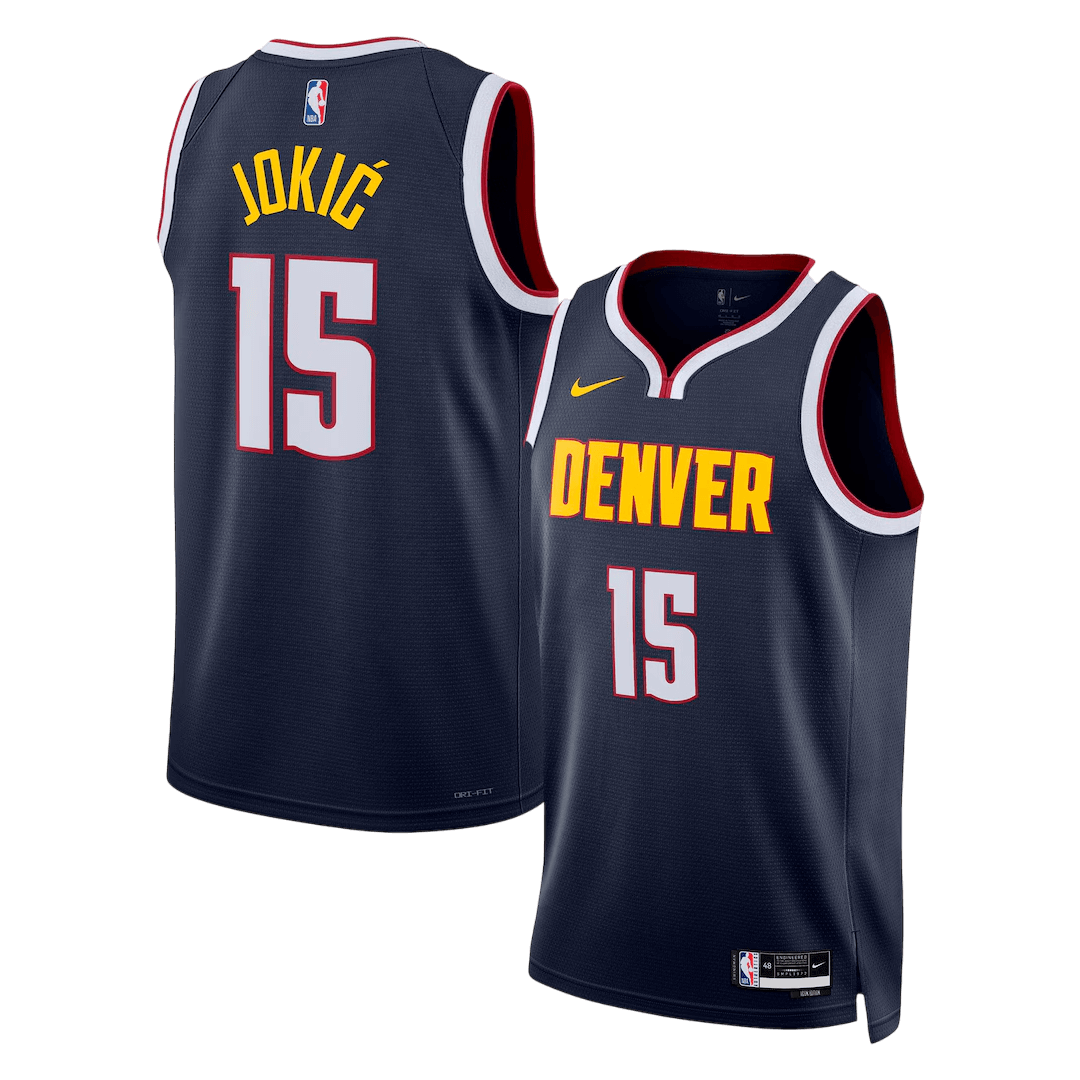 Denver Nuggets Jokić #15 Swingman NBA Jersey - Icon Edition - Soccerdeal