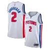 Detroit Pistons Cunningham #2 Swingman NBA Jersey - Association Edition - Soccerdeal