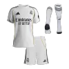 Kid's Real Madrid Home Soccer Jersey Kit(Jersey+Shorts+Socks) 2025/26 - Soccerdeal