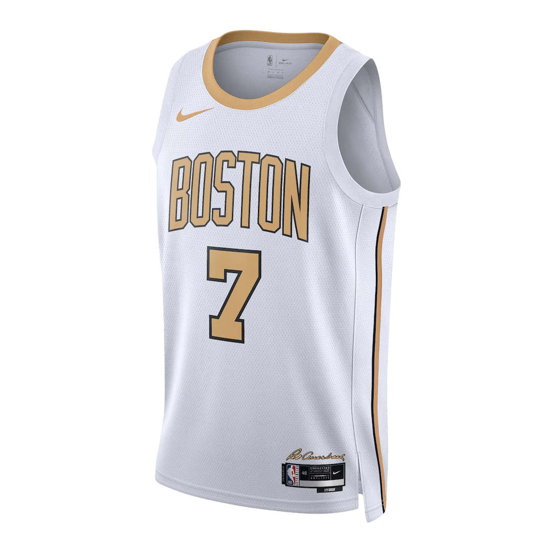 Boston Celtics Brown #7 2025/26 Swingman NBA Jersey - City Edition - Soccerdeal