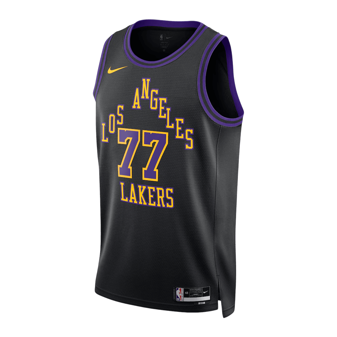 Los Angeles Lakers Dončić #77 2025/26 Swingman NBA Jersey - City Edition - Soccerdeal