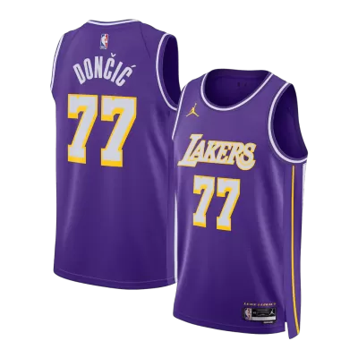 Los Angeles Lakers Dončić #77 Swingman NBA Jersey - Statement Edition - Soccerdeal