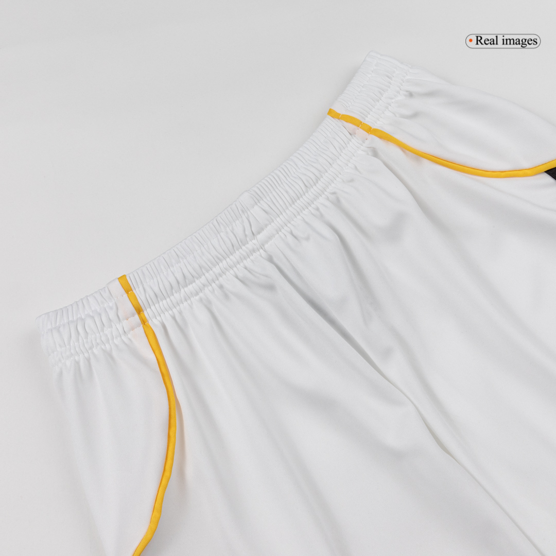 Kid's Real Madrid Home Soccer Jersey Kit(Jersey+Shorts+Socks) 2025/26 - Soccerdeal