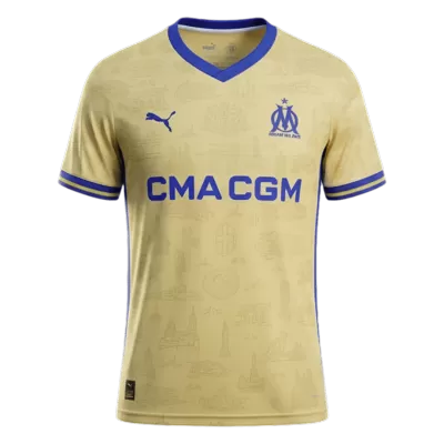 Marseille Fourth Away Soccer Jersey 2025/26 - Soccerdeal