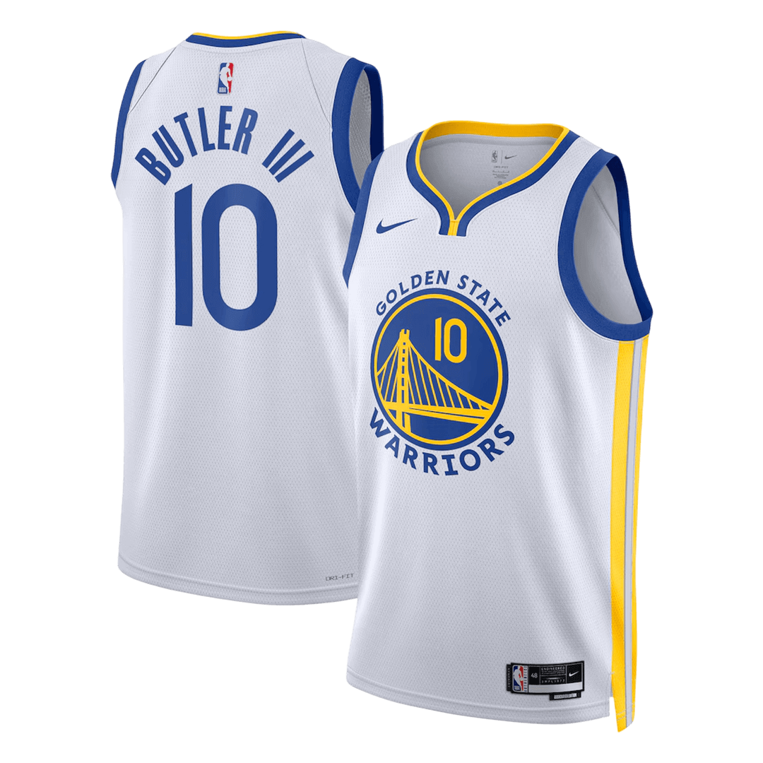 Golden State Warriors Butler #10 Swingman NBA Jersey - Association Edition - Soccerdeal