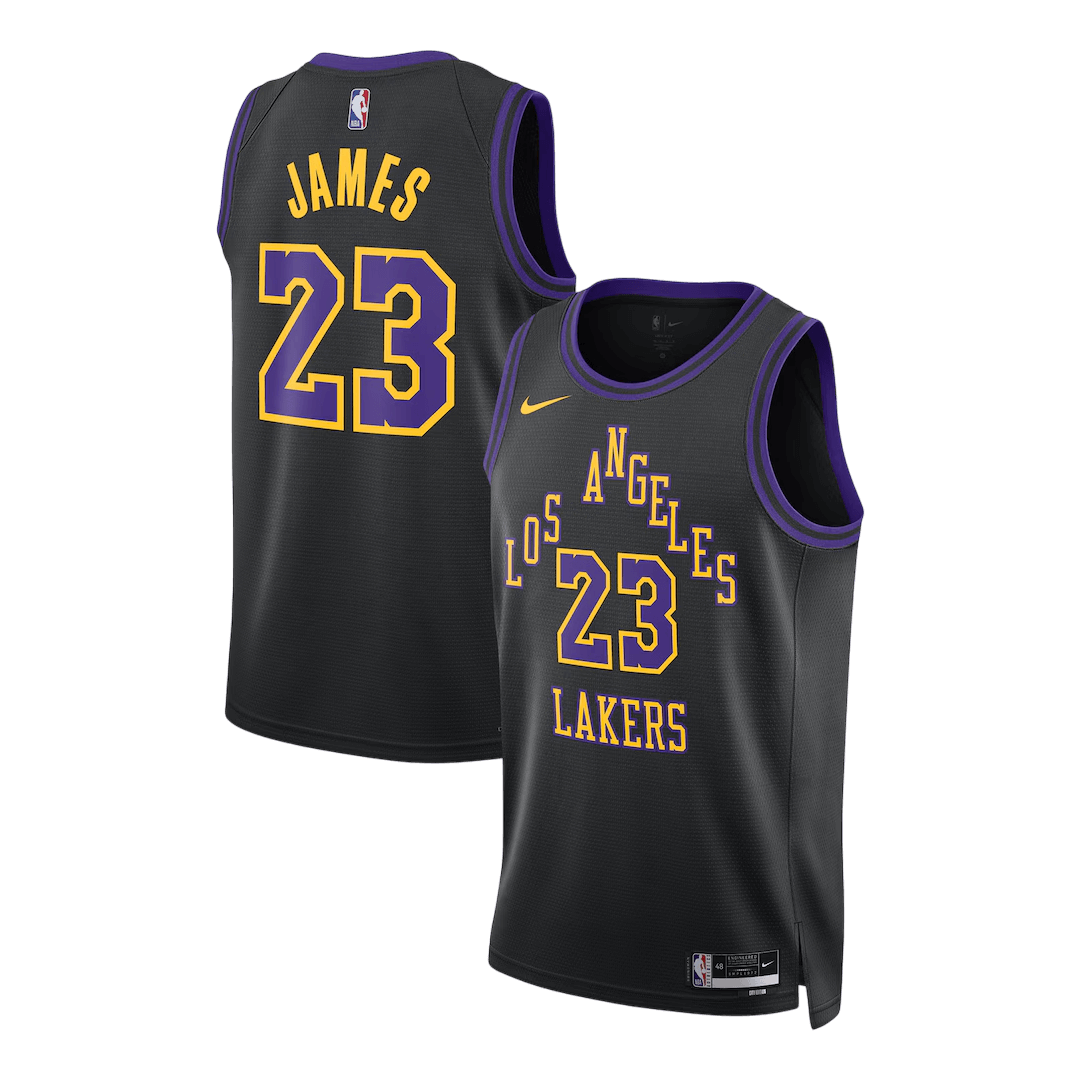 Los Angeles Lakers James #23 2025/26 Swingman NBA Jersey - City Edition - Soccerdeal