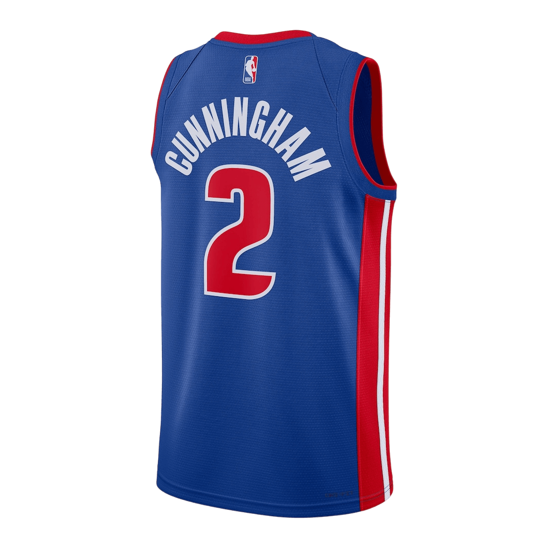 Detroit Pistons Cunningham #2 Swingman NBA Jersey - Icon Edition - Soccerdeal