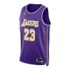 Los Angeles Lakers James #23 Swingman NBA Jersey - Statement Edition - Soccerdeal