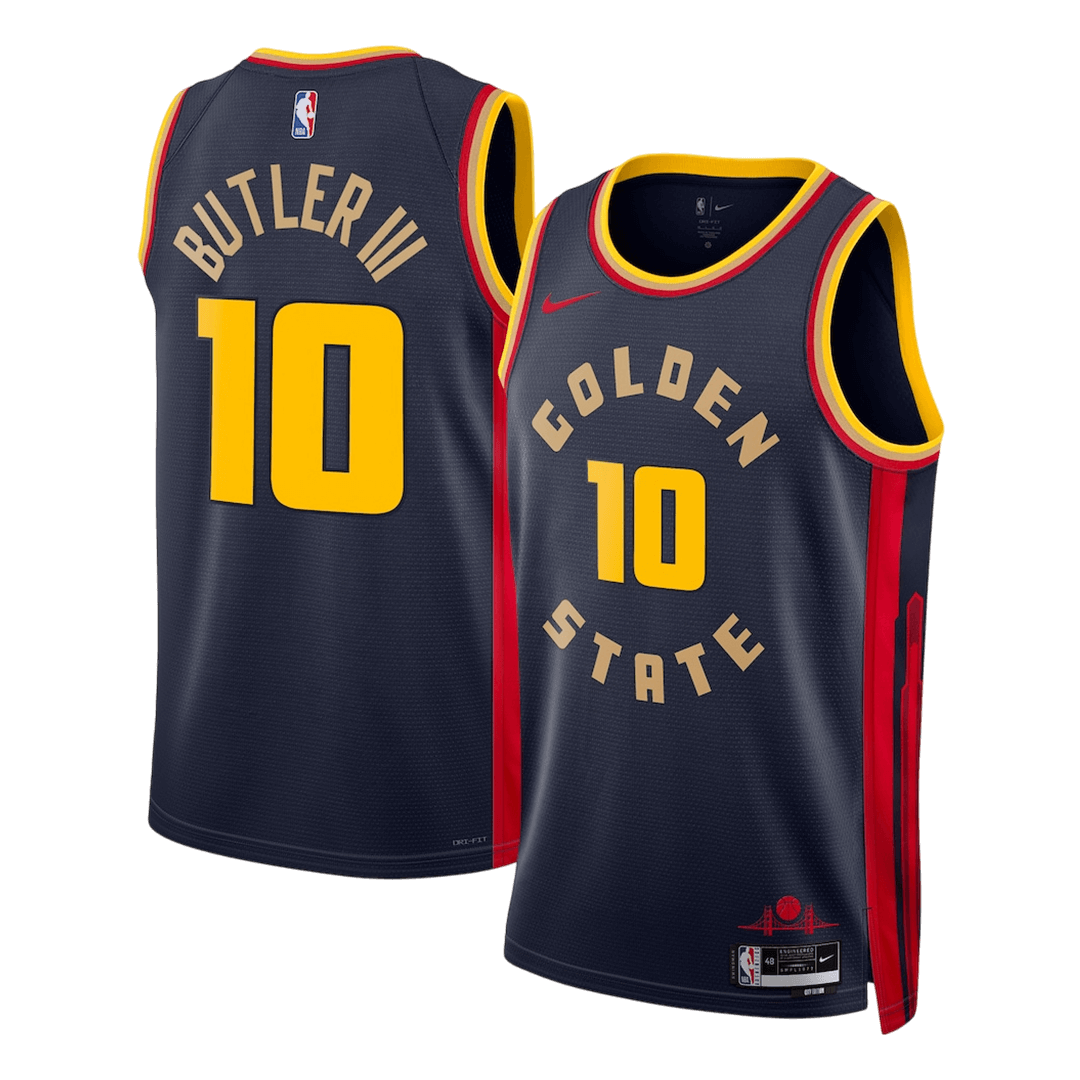 Golden State Warriors Butler #10 Swingman NBA Jersey - City Edition - Soccerdeal