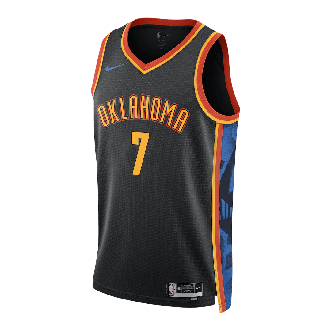 Oklahoma City Thunder Holmgren #7 Swingman NBA Jersey - City Edition - Soccerdeal