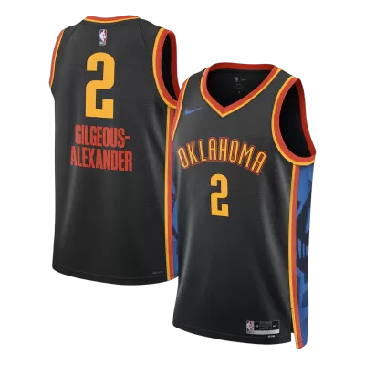 Oklahoma City Thunder Gilgeous-Alexander #2 Swingman NBA Jersey - City Edition - Soccerdeal