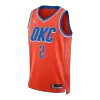 Oklahoma City Thunder Gilgeous-Alexander #2 Swingman NBA Jersey - City Edition- Statement Edition - Soccerdeal