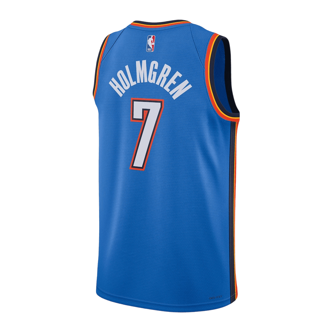 Oklahoma City Thunder Holmgren #7 Swingman NBA Jersey - City Edition- Icon Edition - Soccerdeal