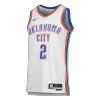 Oklahoma City Thunder Gilgeous-Alexander #2 Swingman NBA Jersey - City Edition- Association Edition - Soccerdeal
