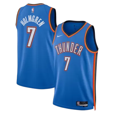 Oklahoma City Thunder Holmgren #7 Swingman NBA Jersey - City Edition- Icon Edition - Soccerdeal