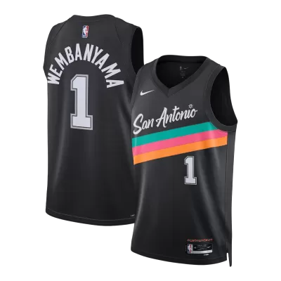 San Antonio Spurs Wembanyama #1 2025/26 Swingman NBA Jersey - City Edition - Soccerdeal