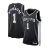 San Antonio Spurs Wembanyama #1 Swingman NBA Jersey - Icon Edition - Soccerdeal