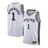 San Antonio Spurs Wembanyama #1 Swingman NBA Jersey - Association Edition - Soccerdeal