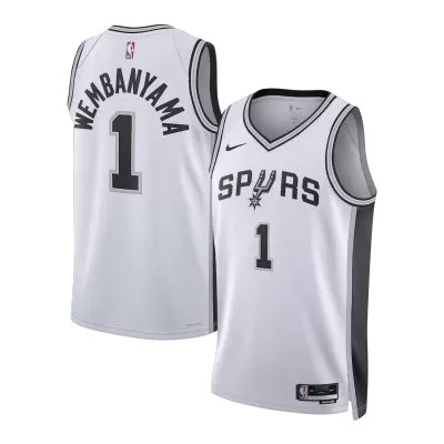 San Antonio Spurs Wembanyama #1 Swingman NBA Jersey - Association Edition - Soccerdeal