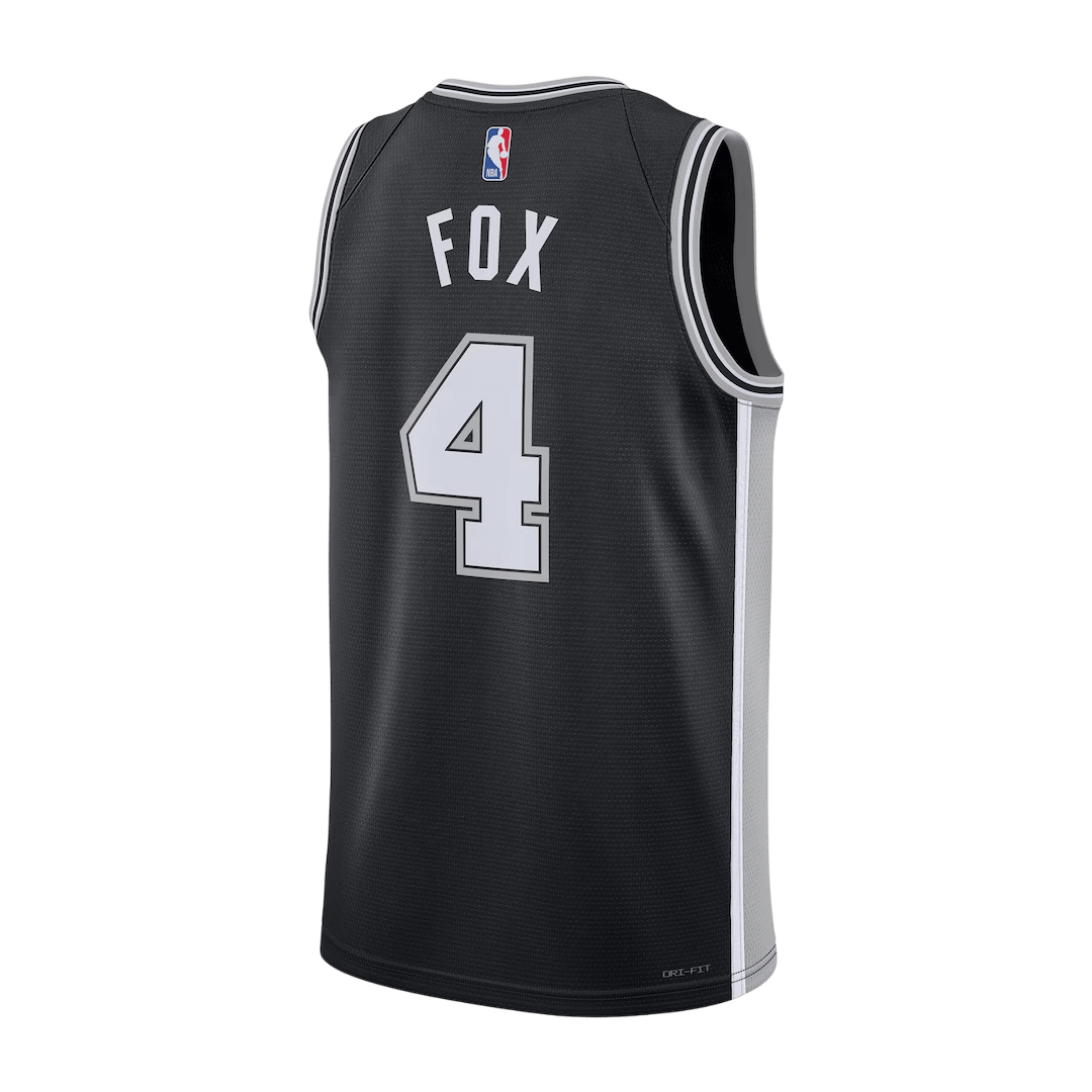 San Antonio Spurs Fox #4 Swingman NBA Jersey - Icon Edition - Soccerdeal