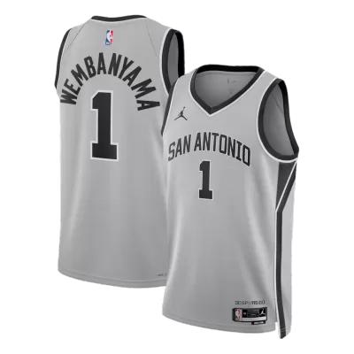 San Antonio Spurs Wembanyama #1 Swingman NBA Jersey - Statement Edition - Soccerdeal