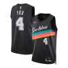 San Antonio Spurs Fox #4 2025/26 Swingman NBA Jersey - City Edition - Soccerdeal