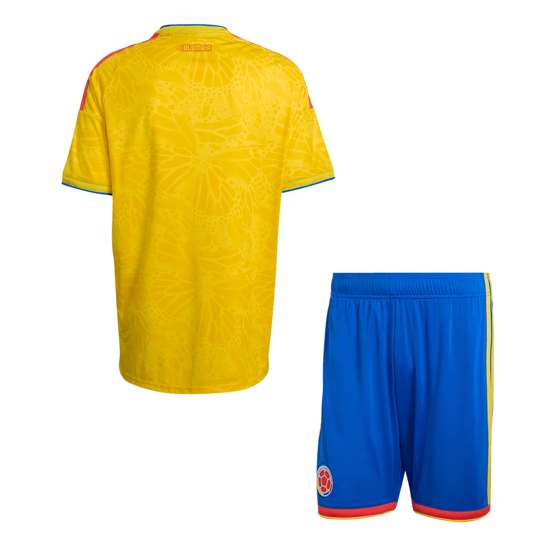 Colombia Home Soccer Jersey Kit(Jersey+Shorts) 2026 - Soccerdeal