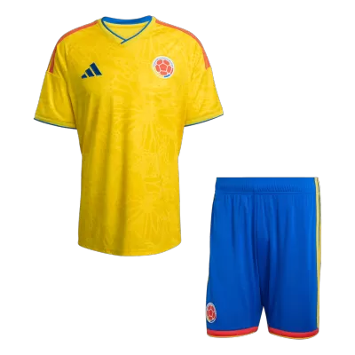 Colombia Home Soccer Jersey Kit(Jersey+Shorts) 2026 - Soccerdeal