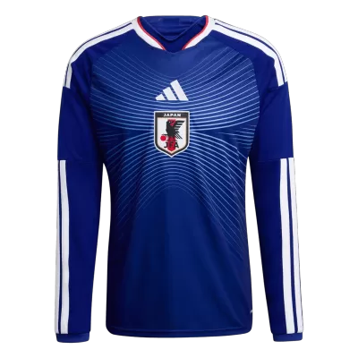 Japan Home Long Sleeve Soccer Jersey 2026 - Soccerdeal