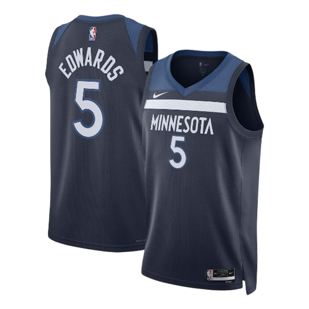 Minnesota Timberwolves EDWAROS #5 2026 Swingman NBA Jersey - Icon Edition - Soccerdeal