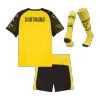 Kid's Borussia Dortmund Home Soccer Jersey Kit(Jersey+Shorts+Socks) 2025/26 - Soccerdeal