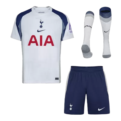 Tottenham Hotspur Home Soccer Jersey Kit(Jersey+Shorts+Socks) 2025/26 - Soccerdeal