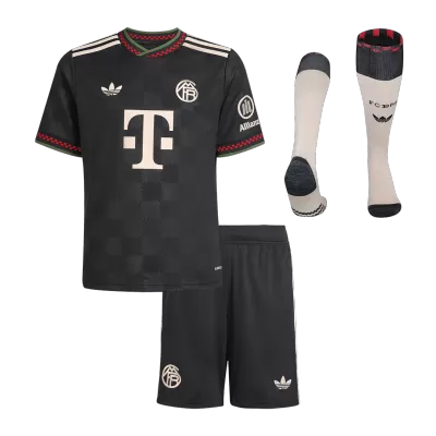 Kid's Bayern Munich Third Away Soccer Jersey Kit(Jersey+Shorts+Socks) 2025/26 - Soccerdeal