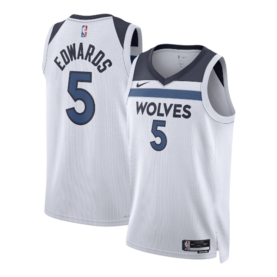 Minnesota Timberwolves EDWAROS #5 2026 Swingman NBA Jersey - Association Edition - Soccerdeal