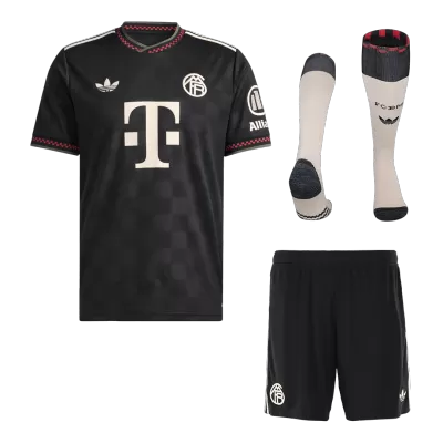 Bayern Munich Third Away Soccer Jersey Kit(Jersey+Shorts+Socks) 2025/26 - Soccerdeal