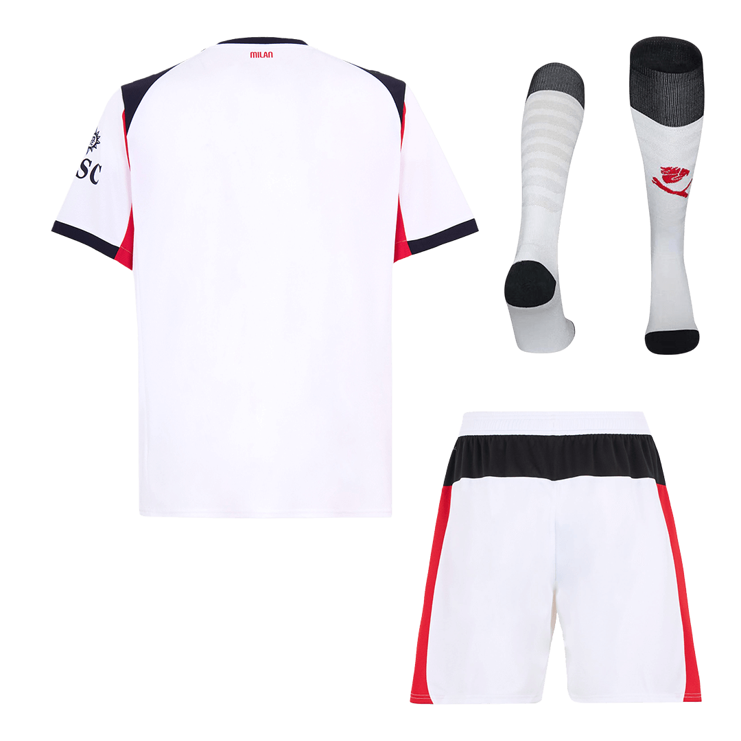 AC Milan Away Soccer Jersey Kit(Jersey+Shorts+Socks) 2025/26 - Soccerdeal