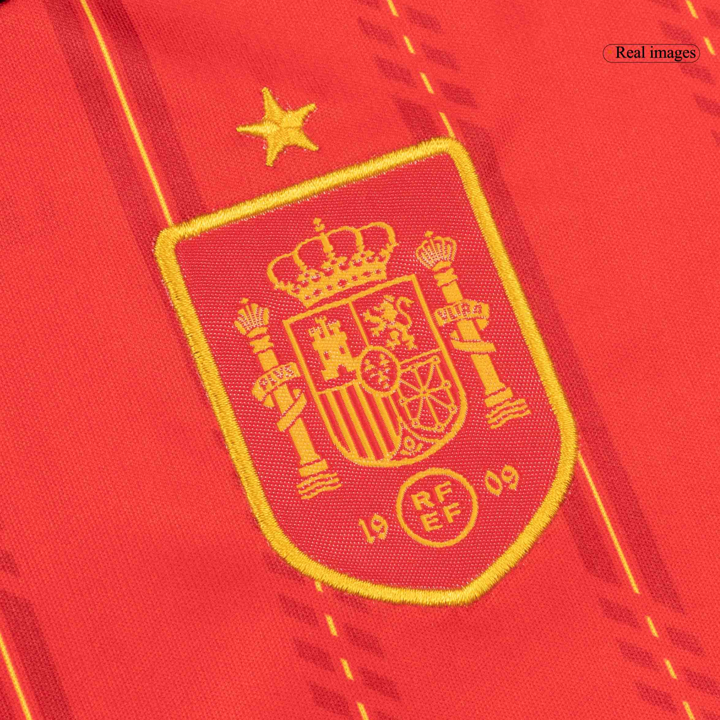 Kid's Spain Home Soccer Jersey Kit(Jersey+Shorts+Socks) 2026 - Soccerdeal