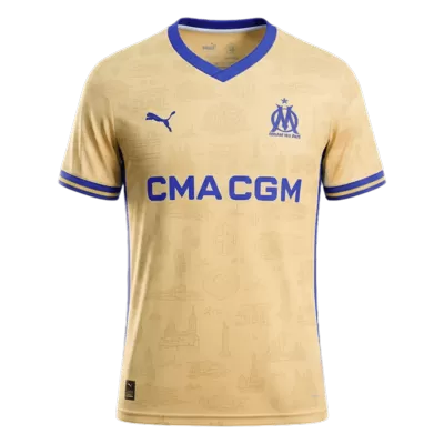Marseille Fourth Away Soccer Jersey 2025/26 - Soccerdeal