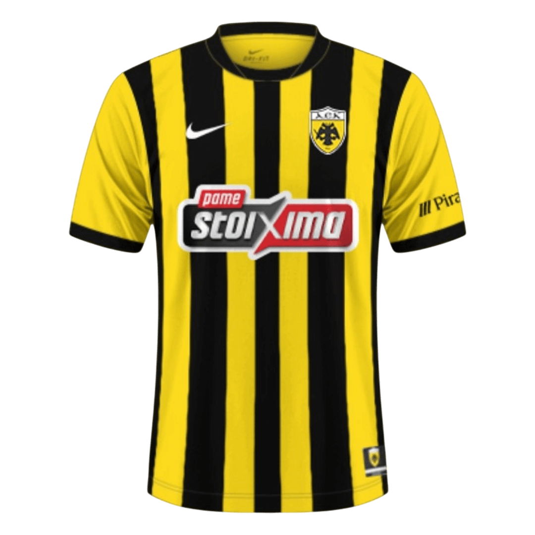 AEK Athens Home Soccer Jersey 2025/26 - Soccerdeal