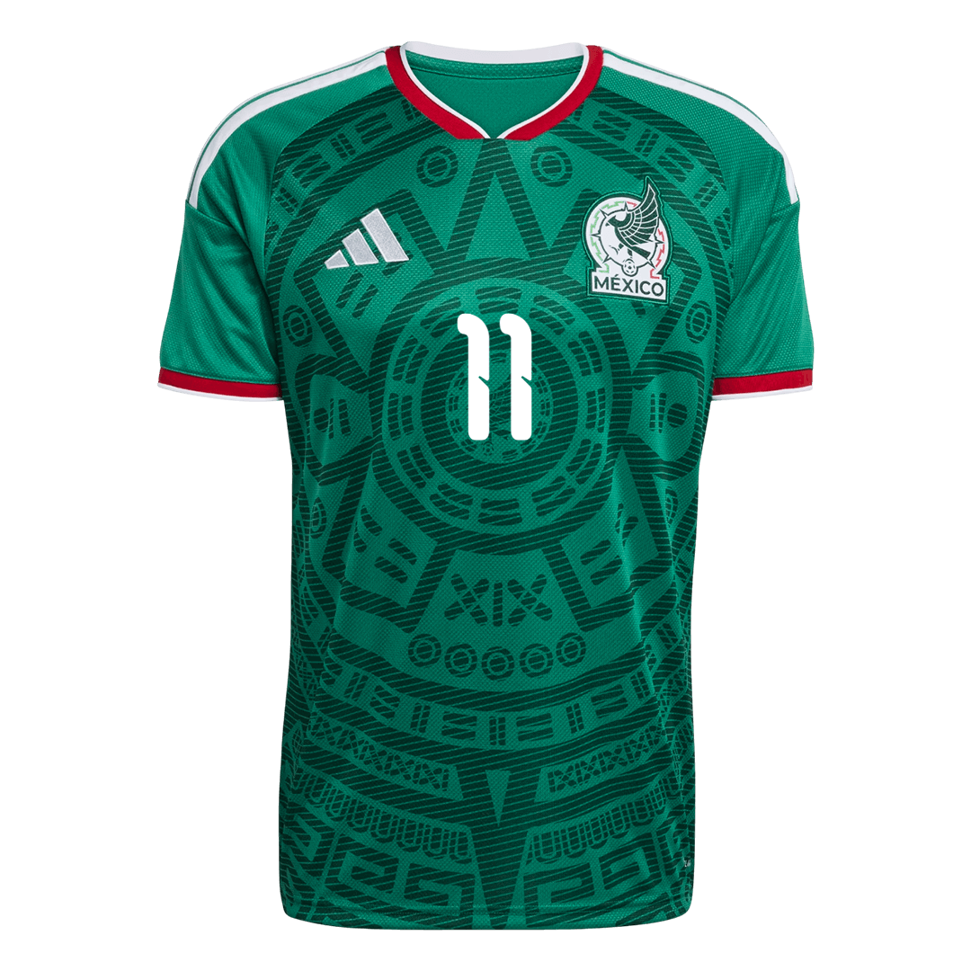 S.GIMENEZ #11 Mexico Home Soccer Jersey 2026 - Soccerdeal