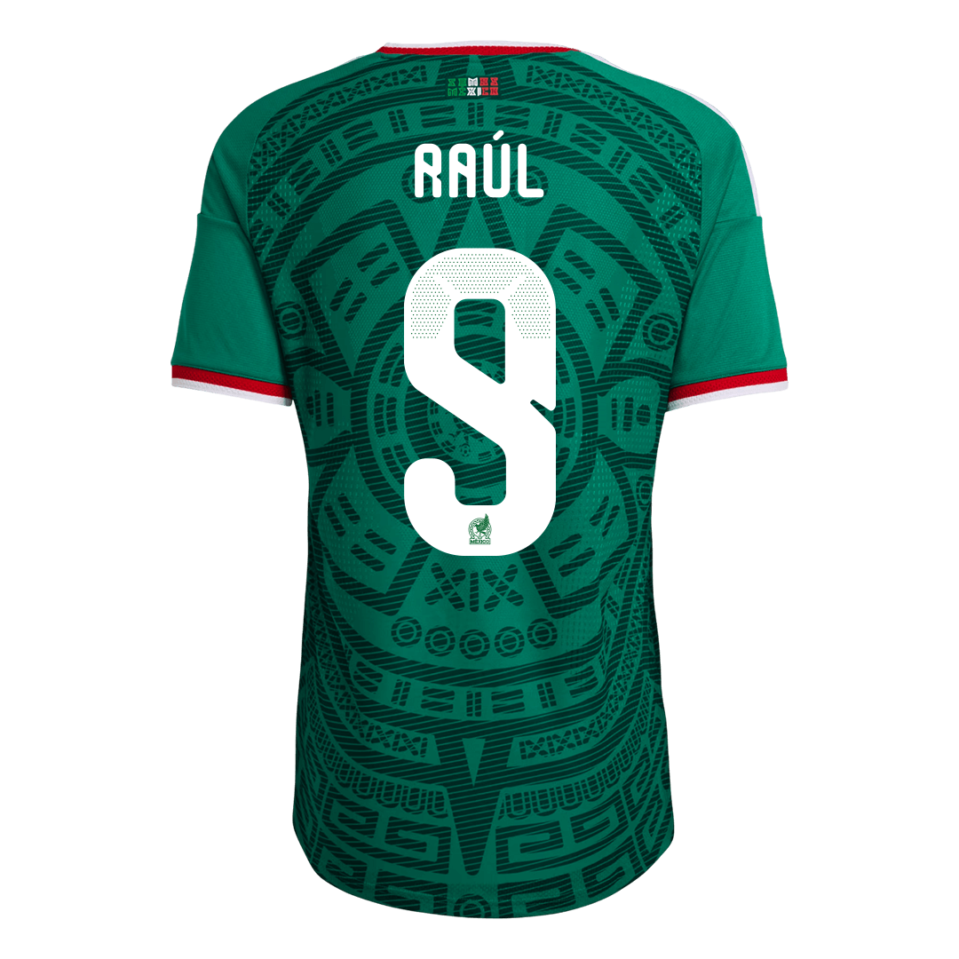 Raúl #9 Mexico Home Soccer Jersey 2026 Player Version - Soccerdeal