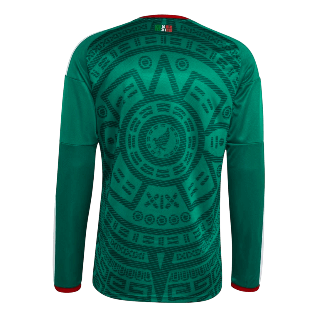 Mexico Home Long Sleeve Soccer Jersey 2026 - Soccerdeal