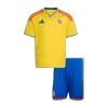 Kid's Colombia Home Soccer Jersey Kit(Jersey+Shorts) 2026 - Soccerdeal